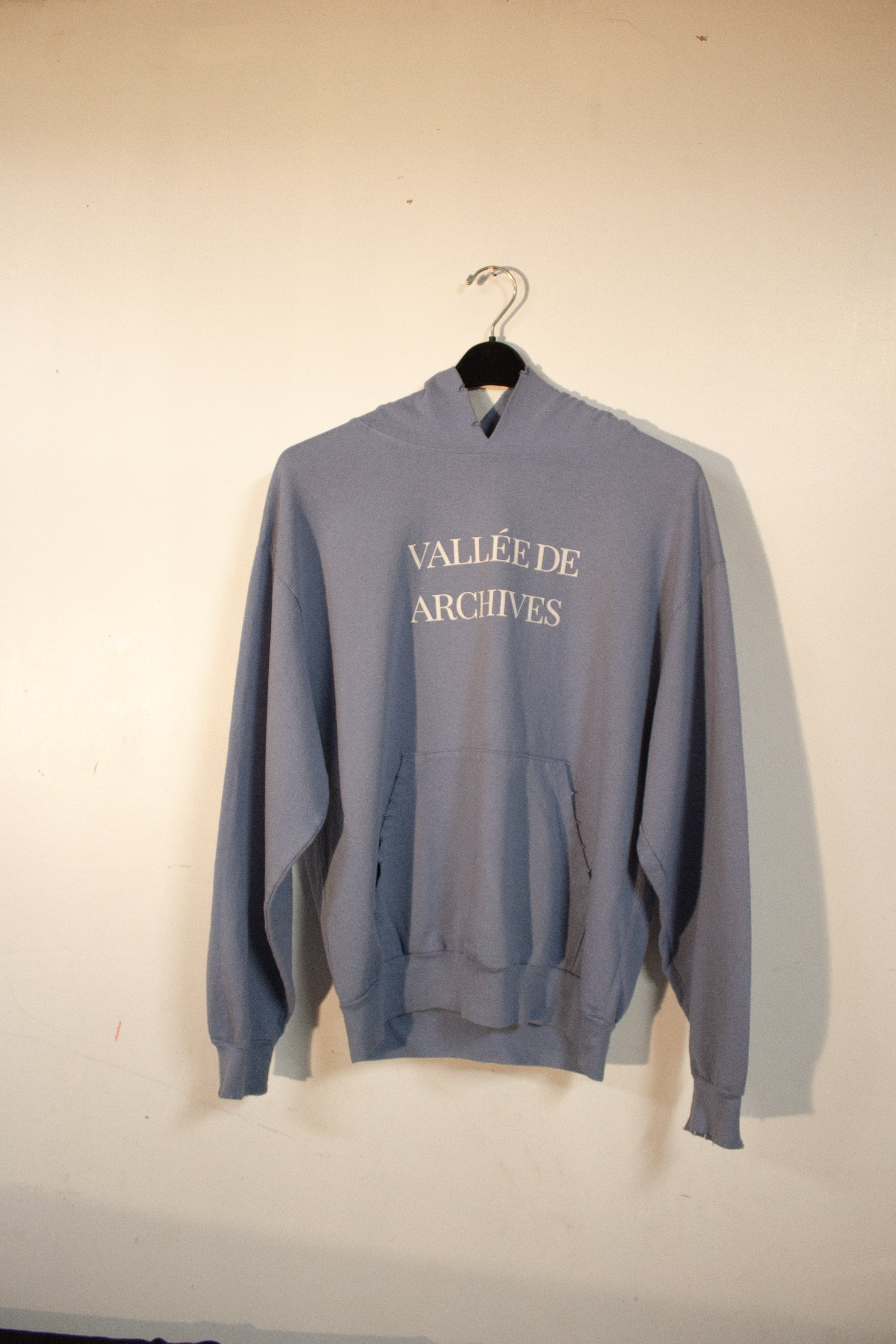 Clear Blue Vintage Hoodie