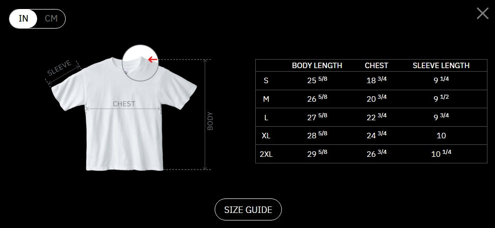 white vintage tee