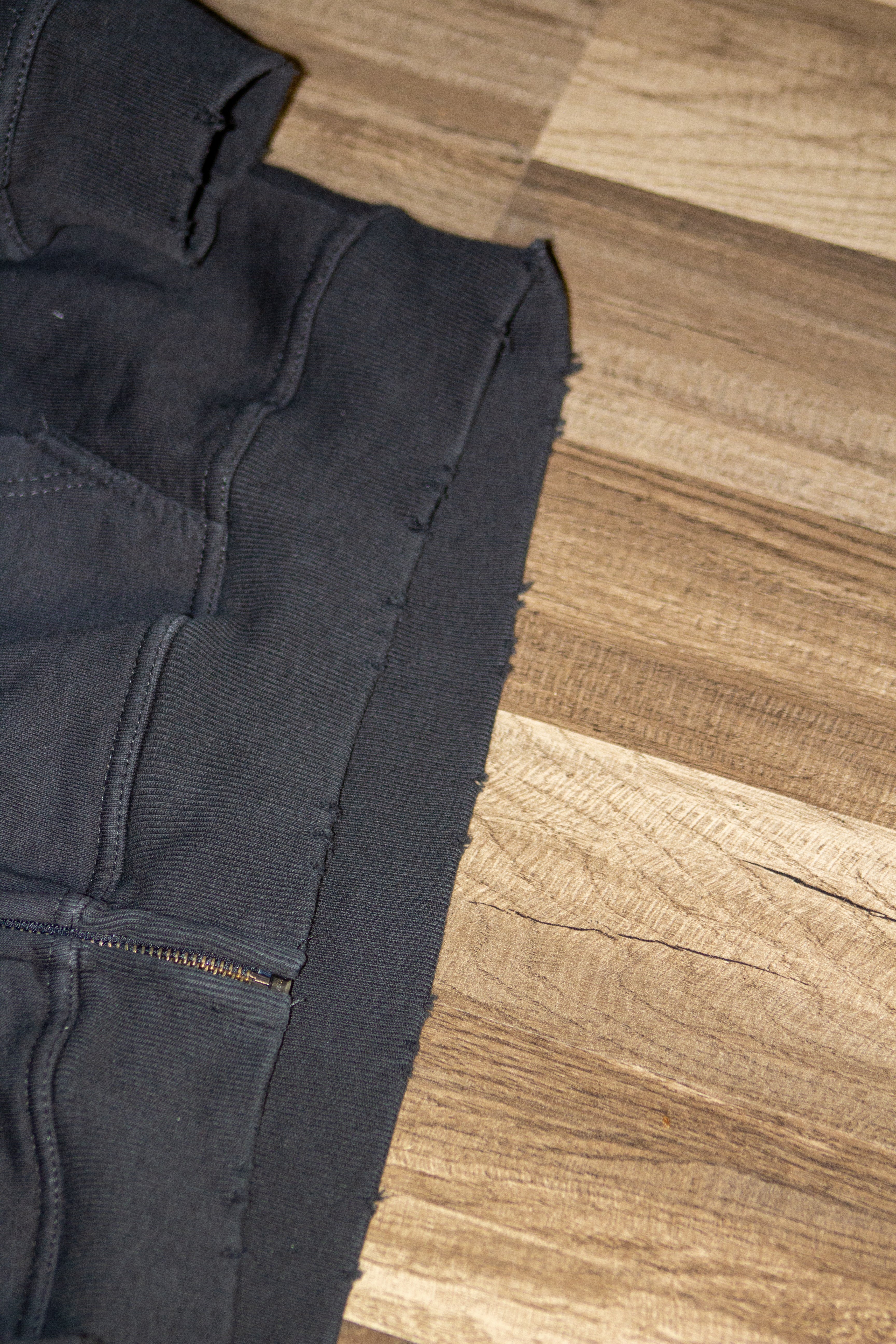 Vintage Black ZIp up