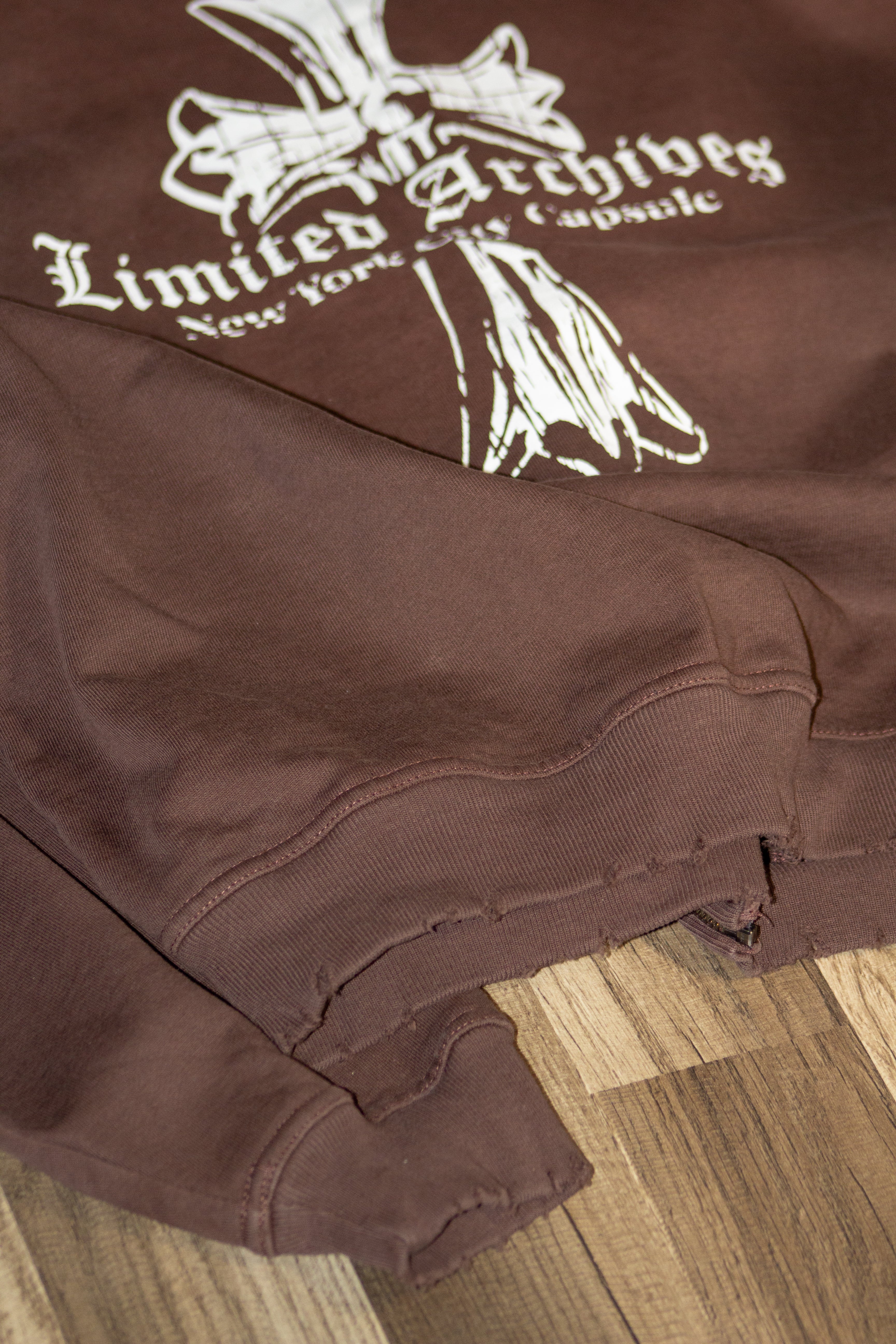 Vintage Choc Zip Up